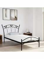 Nilkamal Hydra Metal Single Bed (Black)