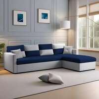 5 Seater Fabric RHS L Shape Sofa Set @ Rs.11970