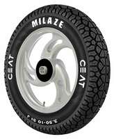 Ceat Milaze X5 90/100-10 53J Tubeless Scooter Tyre,Front or Rear