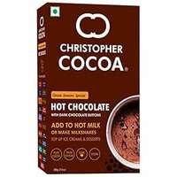 Christopher Cocoa Hot Drinking Chocolate Powder with Dark Chocolate Buttons 200g