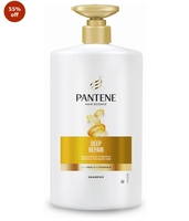 Pantene Hair Science Deep Repair Shampoo 1Ltr with Pro-Vitamins & Vitamin B to repair & protect severely damaged hair,for all hair types, shampoo for women & men, shampoo for damaged hair