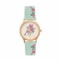 TEAL BY CHUMBAK Round Dial Analog Watch for Women
