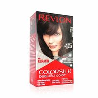 Revlon ColorSilk Permanent Hair Color For Women, Salon Perfect Hair Colour at Home with 100% Grey Coverage | Pro-Keratin & No Ammonia | Up to 8 Weeks of Colour | Shade - Mahogany Brown 3RB (Pack of 1)