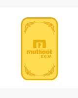Muthoot PAPPACHAN - 1 Gm 24K (999) Yellow Gold Bar | 24 Kt | 1.0 gm @ 9858