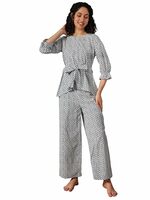  Libas Women's Printed Cotton Relaxed Night Suit @400