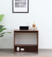 Bonton Computer Table in Walnut Finish