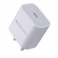 ZEBRONICS 20W PD 3A Wall Charger for Mobile