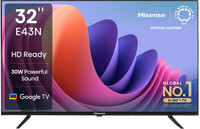 Hisense 80 cm (32 inch) HD Ready LED Smart Google TV with Dolby Audio