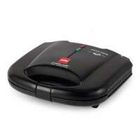 Cello Super Club Ultra Pro 800W Non-Stick Grill Sandwich Toaster With Fixed Grill Plates, Black(location specific)