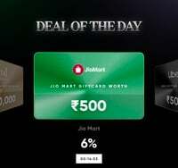 JioMart Gift Card at 6% discount - CRED