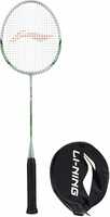LI-NING XP-80-IV Grey, Blue Strung Badminton Racquet