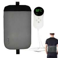 Lifelong Heating Mat with Digital Display Controller | Back Heating Pad for Period Cramps, Shoulder, Neck, Abdomen, Knee Pain | 9 Heat Setting, Max 90°Celcius Heat | Heating Pad with Auto Shut Off 22''x13"x9"