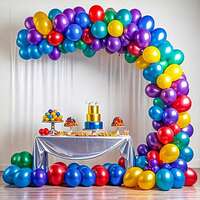 Multicolour Metallic Balloons For Christmas, Party & Birthdays