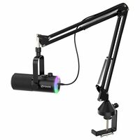 Lowest - FDUCE XLR/USB Gaming Microphone, Dynamic Microphone with Boom arm (D30+) [Apply 10% off Coupon]