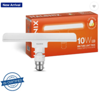 HALONIX 10 W Basic T-Bulb B22 LED Bulb (Multicolor)