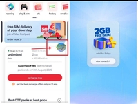 Get Free 2GB Data/Amazon Vouchers (Only For Vi Users)