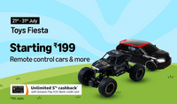 Toys Fiesta - Upto 70% Off  + Bank Offers [21st - 31st July]