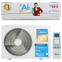 Midea 1 Ton 3 Star AC, Smart Wi-Fi AI Inverter Split AC Apply ₹1250 coupon