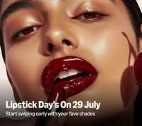 Lipstick Day Sale - Up To 75% Off  (29th July)