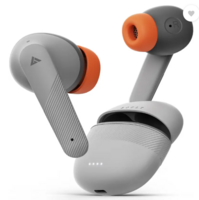 Boult Airbass Z35 with ZEN ENC Mic, 32H Playtime, 45ms Ultra-Low Latency Mode, 5.3 Bluetooth  (Sunset Grey, True Wireless)