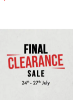 Ajio Final Clearance Sale - 50 - 90% Off
