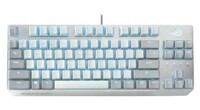 LOWEST ASUS ROG Strix Scope NX TKL Moonlight White Wired USB Laptop-size Gaming Keyboard Compatible with Desktop, Laptop, Mac , with gaming mode ,multimedia_keys,X806 ROG Strix Scope NX TKL Moonlight White Mechanical G
