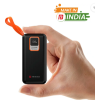 Portronics 10000 mAh 22.5 W Power Bank  (Black, Lithium-ion, Fast Charging for Mobile)