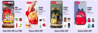 Flipkart LiveShop+: Extra Upto 20% Off on Various Categories [Upto 08:00Pm]