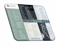 Portronics Comfipad 3 Mouse Pad with Windows Shortcuts Design, Non-Slip Base, Stitched Edges, High-Precision Smooth Surface, Water Resistant Keyboard Pad for Gaming, Office & Home (Grey)