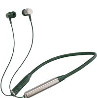  ZEBRONICS Zeb-Evolve BTv5.0, Voice Assistant, Rapid Charge, Dual Pairing, Call Function, Magnetic Earpiece Bluetooth Wireless in Ear Earphones with Mic (Metallic Green) 