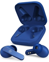  pTron Bassbuds Gomax in-Ear TWS Earbuds, HD Mic & TruTalk AI-ENC Calls, 36H Playtime, 13mm Drivers, Bluetooth 5.3 Wireless Headphones, Voice Assist, Type-C Fast Charging & IPX5 Water Resistant (Blue) 