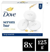 Dove Serum Beauty Bar (8 X 125 g)