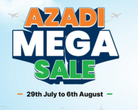 EaseMytrip Azadi Mega Sale - Up To Rs. 10,000 Off + Up To 25% Off on Bank Offer (AU, BOB, ICICI)