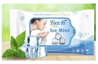 Domina Face 18 Wet Tissue Ice Mint (25 Tissues)  (25 Tissues)