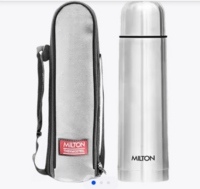 MILTON SS Thermosteel Flip Lid Flask (500ml, Silver)