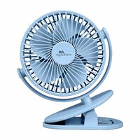 RR Signature Buddy Mini 110mm Portable Clip Fan | 4H Battery | Silent & C type Rechargeable