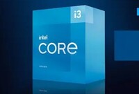 Intel i3-10105 4.4 GHz Upto 4.4 GHz LGA 1200 Socket 4 Cores 8 Threads Desktop Processor  (Blue)