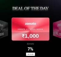 Zomato Gift Card at 7% discount - Cred