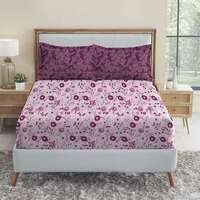 Trident Bedsheet Set - Urban Comfort Collection, 100% Cotton Bedsheet for Double Bed