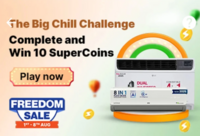 The Big Chill Challenge : WIN 10 Supercoins on Flipkart