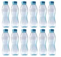 MILTON Oscar Blue 12 1000 ml Bottle  (Pack of 12, Blue, PET)