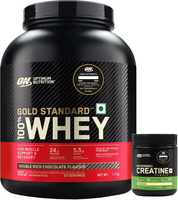 Optimum Nutrition Gold Standard Whey Protein 1852gm + Creatine 100gm