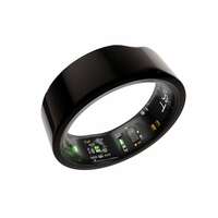 FITTR HART X2 Smart Ring | Size First w/Sizing Kit | Sleep, Recovery, Activity & Fitness Tracker | 8-Day Battery, 50m Water Resistance | (Gunmetal Black, 6)