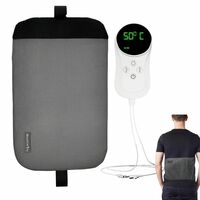 Lifelong Heating Mat with Digital Display Controller | Back Heating Pad for Period Cramps, Shoulder, Neck, Abdomen, Knee Pain | 9 Heat Setting, Max 90°Celcius Heat | Heating Pad with Auto Shut Off 22''x13"x9"