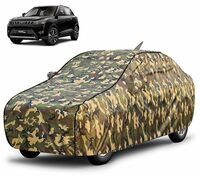 FABTEC Waterproof Car Body Cover for Mahindra Xuv 300 with Mirror and Antenna Pocket