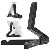 GIZGA Essentials Foldable Tablet & Mobile Stand – Adjustable, Anti-Slip, Universal Fit (Black) At Just Rs.125
