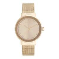 Giordano Analog Watch for Women with Rose Gold Case