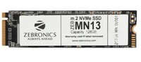 ZEBRONICS NVME SSD M.2 2280 FORM FACTOR 128 GB Desktop, Laptop Internal Solid State Drive (SSD) (ZEB-MN13) (Interface: M.2, Form Factor: M.2)