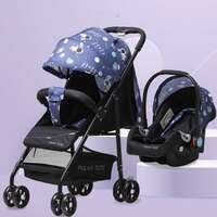 POLKA TOTS Click Clack Travel System Baby Stroller & Pram Infant Car Seat for Kids