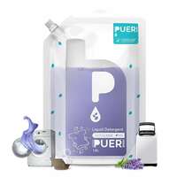 PUER Liquid Detergent 1800ml Refill | French Lavender | Plant-Based & Eco-Friendly | For Front & Top Load | Tough on Stains, Color Safe, Bleach-Free